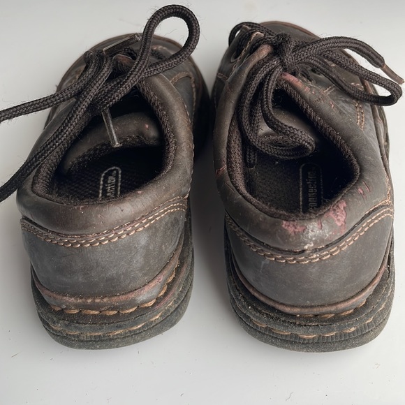 Kid connection brown dress shoes baby boy size 6 - Picture 3 of 8